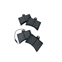 JEU DE 4 PLAQUETTES DE FREIN AVANT C15 LONGUEUR 730MM