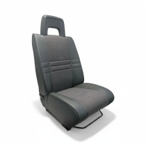 Garnitures Sièges Avant Citroën C15 Gris Rouge | Réf. C15SE003