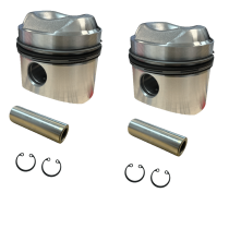 LOT 2 PISTONS VISA 652 CM3 AVEC SEGMENTS