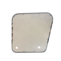 ENSEMBLE DE 4 PANNEAUX DE PORTE BEIGE ECOSSAIS POUR RENAULT 4L