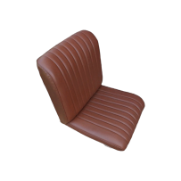 KIT 2 GARNITURES SIMILI MARRON SIEGES AVANT CITROEN TUBE HY 3ÈME MODÈLE PULMANN