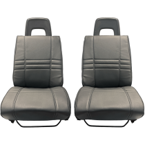 KIT DE 2 GARNITURES AVANT SIMILI GRIS POUR CITROEN C15